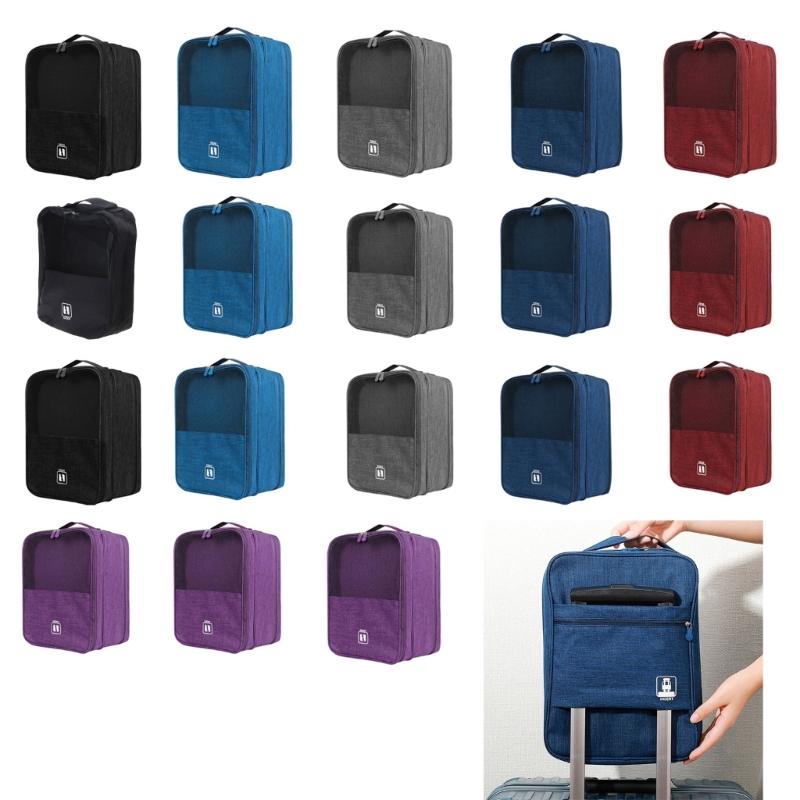 Shoe Bag Keep Your Shoes Organized Protected Holds 3Pairs of Shoes Waterproof