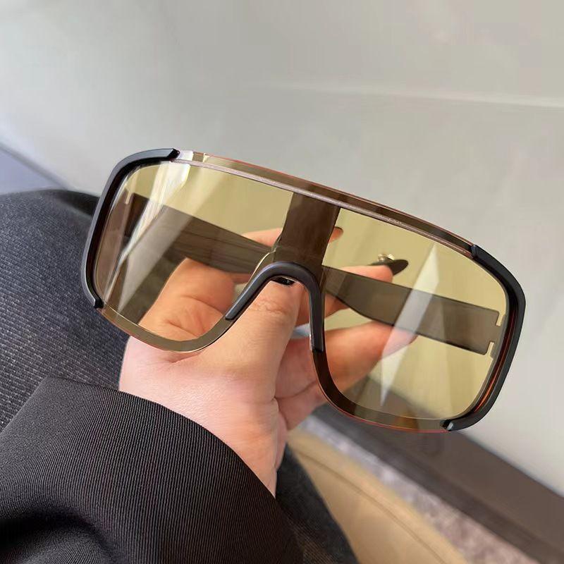 New Fashion Retro Sport Sunglasses Large Frame Frosted Riding Glasse Windproof Mountaineering Sports Glasses Bicycle Goggles