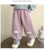 2025 New Girls' Casual Long Pants - Spring/Fall Toddler Sports Sweatpants