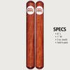 MEINL Percussion Wood Claves Classic CL1RW [Domestic Genuine Product]