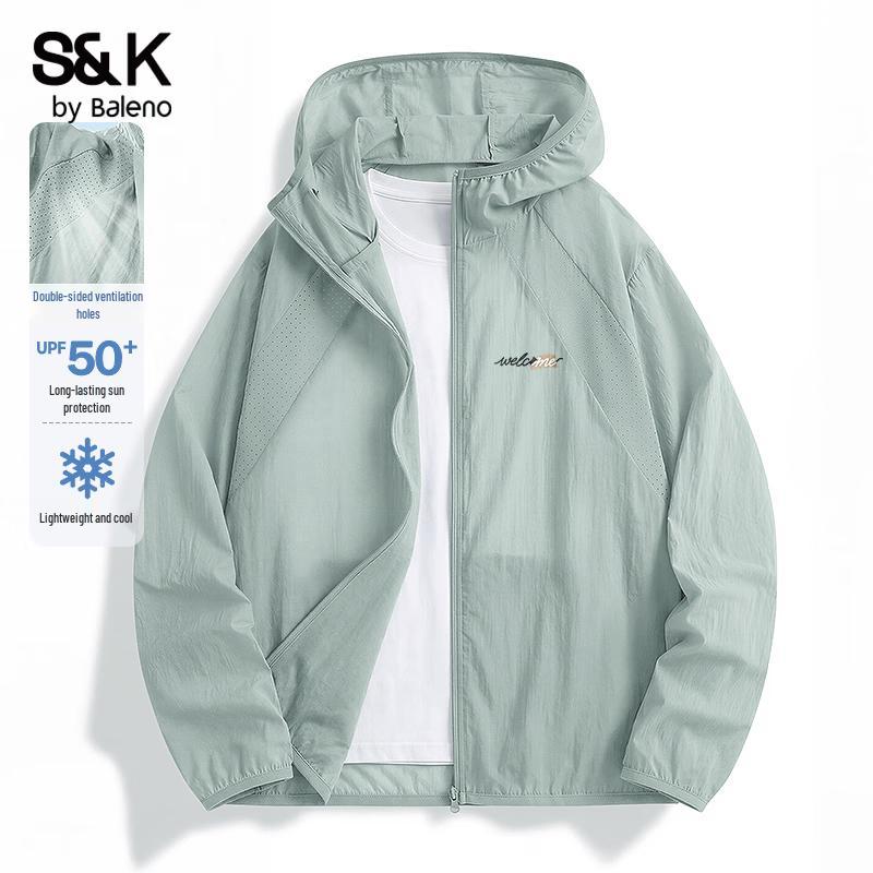 Baleno S&K Men s Cooling Sun Protection Hooded Jacket 3XL