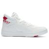 Li Ning Superwave Mid Fleece Durable Breathable High-Top Sneakers Men sneakers White Red AGCR233-6