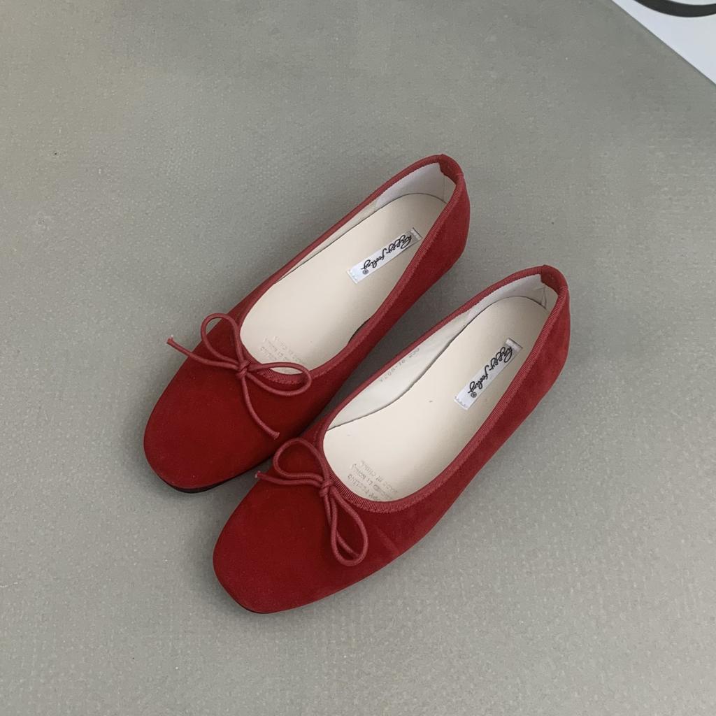 Fashion Bailamos 2025 Spring Women Flat Shoes Flat Soft Heel Casual Ballet Shoes  Fashion Round Toe Shallow Slip On Ballerinas Shoes