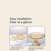 Round Cake Stand Serving Tray Shatter-proof Dessert Plate with Stand for Party Decorating Supplies