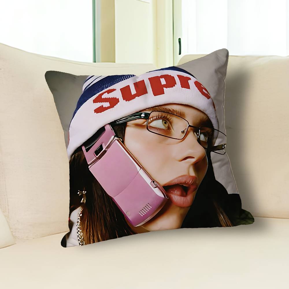 H-Hit Me Hard and Soft Various Sizes Square Pillow Case For Car Home Bedchamber Decor Custom Valentine Gift