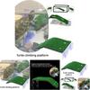 Realistic Grass Turtle Sunning Platform Abs Material Fish Tank Accessories