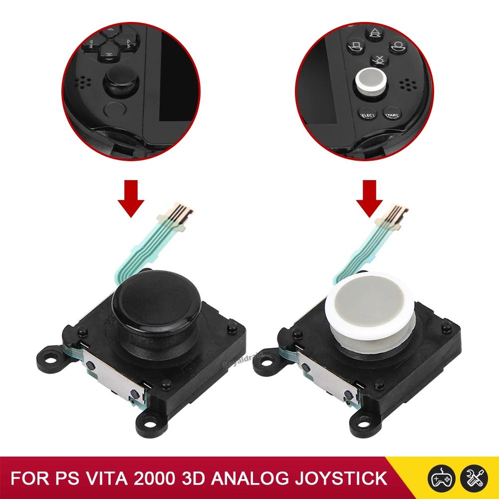 Joystick 3D original nou alb negru pentru PSV 2000 Joystick analog 3D Thumb Stick pentru PS Vita PSVita 2000 Grip analogic