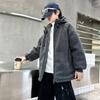Jungen Kapuzenjacke mit Fleecefutter Herbst/Winter 2025 - Dick, Warm, Baumwollgepolsterter Pullover für Kinder