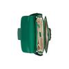 Gucci Horsebit 1955 Vintage Gold Buckle Color-Blocked Trim Leather Saddle Bag Small Women Saddle Bag Green Bright-Green 602204-1DBAG-3780