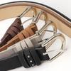 PU Leather Pin Buckle Waistband Black Y2K Belt Cool Men Belt  Jeans Accessories