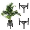 3Pcs Plant Stand Metal Adjustable Flower Pot Display Floor Standing Tripod Shelf Potted Organizer Indoor Garden Balcony