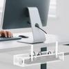 Space Saving Under Desk Wire Management Tray No Drilling Data Wire Storage Rack  for  Home