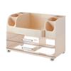 Makeup Organizer with Double Drawers Large Capacity Cosmetic Storage Box Bathroom Countertop Organizer