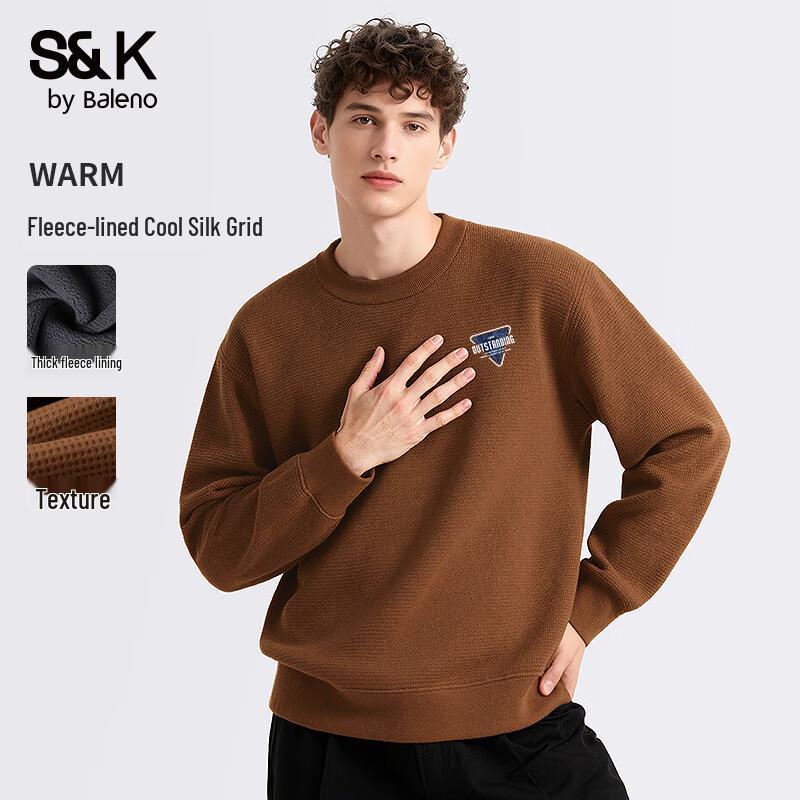Baleno S&K Series Men's Heavyweight Crew Neck Sweatshirt