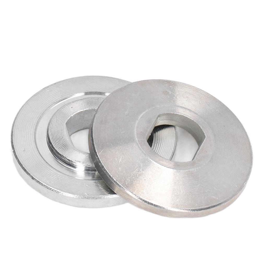 2 Stück 10 Zoll Aluminium Sägemaschine Sägeblatt Klemme Unterlegscheibe Gehrungssäge Spindel Buchsen Einfache Installation