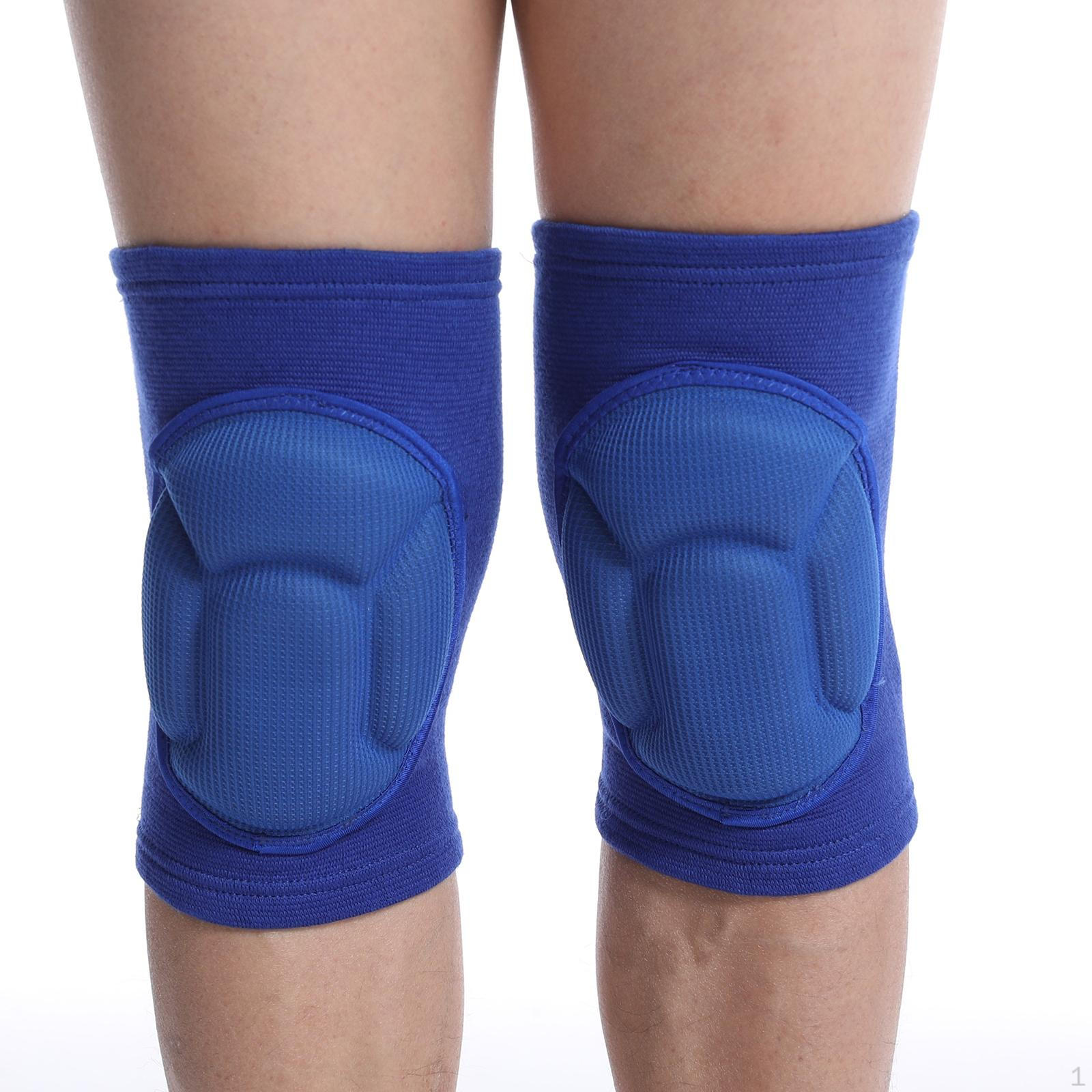 

1 Pair Knee Brace Pad Adult Squats Patella Support Shockproof Sleeve синій