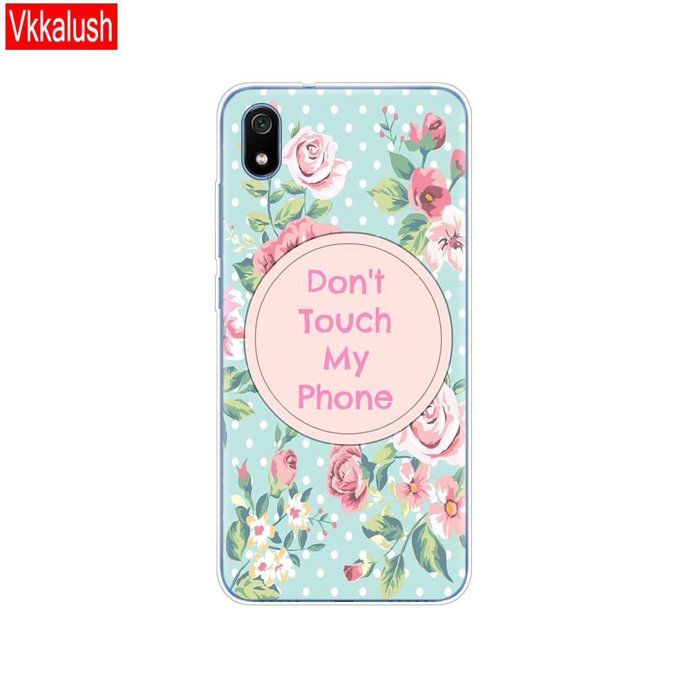 Silicon Case For Xiaomi Redmi 7a Cases Full Protection Soft Tpu Back Cover For Redmi 7 A Bumper Phone Shell Bag Coque