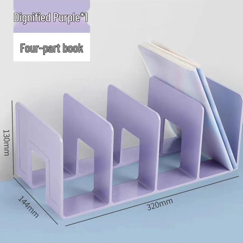 

Morandi Color Bookend: Stylish Desktop Book and Document Divider