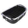 Stylish Appearance Chrome Black Grille ABS Material