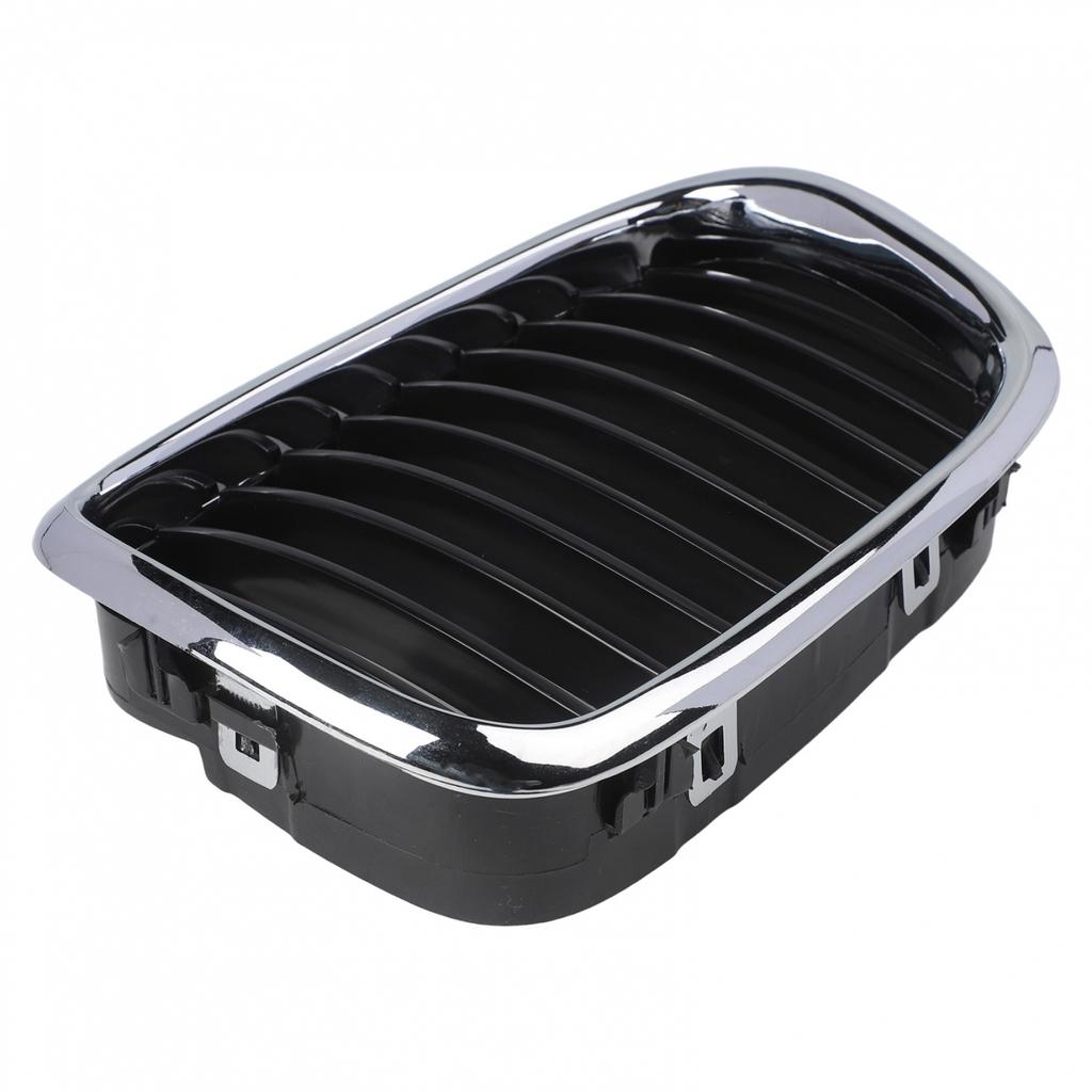 Stylish Appearance Chrome Black Grille ABS Material