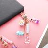 Girls Bag Pendant Candy Floating Fruit Women Key Ring Keyholder Fashion Accessories Bear Key Chain
