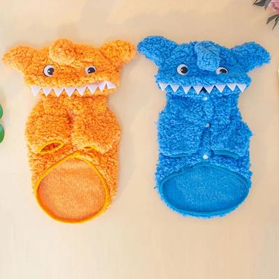 Warm Fleece Dog Hoodie Winter Pet Clothes for Medium Small Dogs Cats Soft Thicken Puppy Coat Jacket Bulldog Clothing Pet Costume
