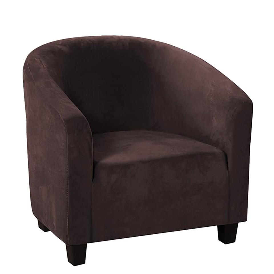 Club Chair Cover Stretch Armchair Slipcover Bar Living Room Tub Protector Cover