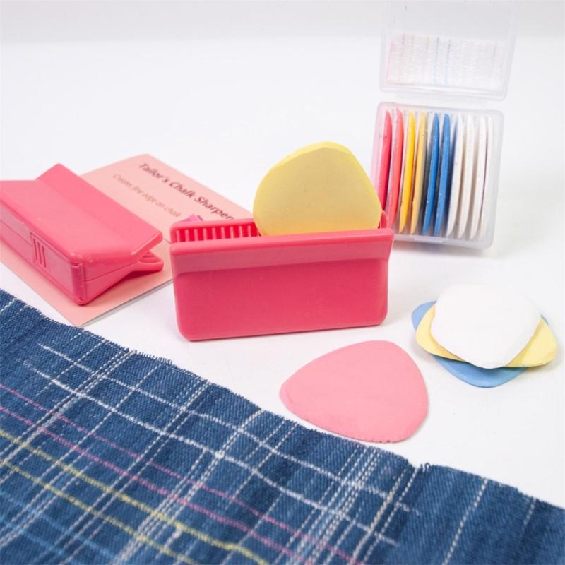 Tailor's Chalk Sharpener Dressmaker Chalk Practical Clothing Cutting Aid Dressmaker Sewing Supplies for Quilting Sewing