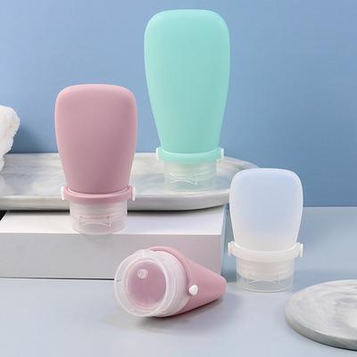 30/60/90ml Silicone Travel Bottles Leak Proof Squeezable Refillable Containers Cosmetic Tube for Lotion Soap Liquids Bottling