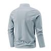 Men's Quick-Dry Long-Sleeve Half-Zip Base Layer for Spring & Autumn Running