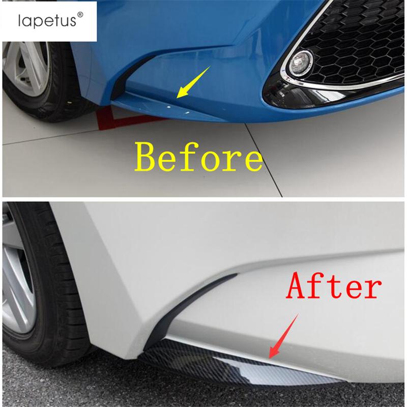 Car Front Bumper Fog Lights Lamps Lower Corner Guard Strip Protector Cover Trim Accessories For Toyota Corolla E210  - 2025