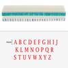 English Alphabet Letters Numbers Rubber Stamp Free Combination Diy Craft