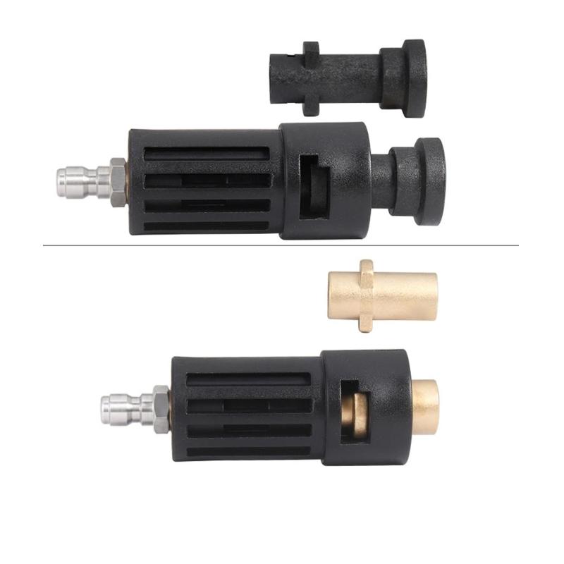 Universal Car Wash Water Guns Attachments High Impact Nozzle Quick Connect Fittings Auto Detailing Kit