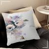 Wildflowers Watercolour Decorative Room Aesthetics Pillow Case Home Decor Bedroom Sofa Bed Couch Pillow Cover 45x45