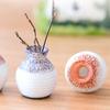3 Buc Vază Mini cu Flori Compactă Decorativă Rășină Gură Mică DIY Ghiveci de Plante Articole de Uz Casnic