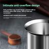 1pc Stainless steel thickened double-layer milk frother manual milk frothing pot for coffee milk frothing pot machine kitchen ga