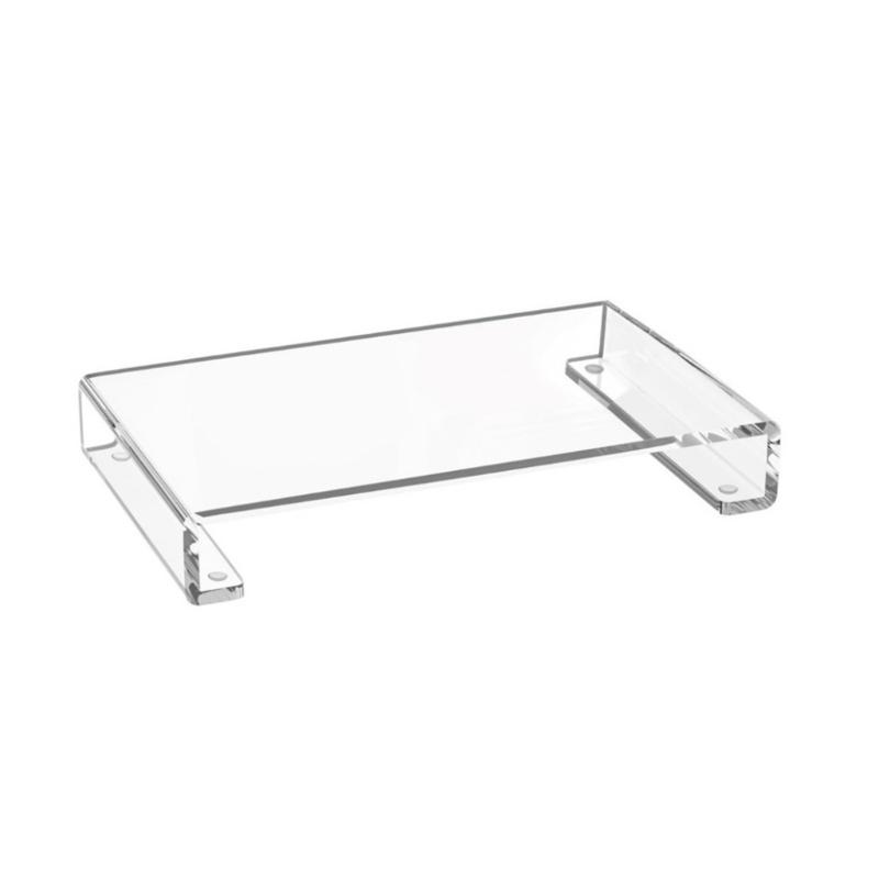 Sturdy Acrylic Display Stand for Home Use Portable Accessory for Organizing Toiletries and Kitchen Supplies Utensils