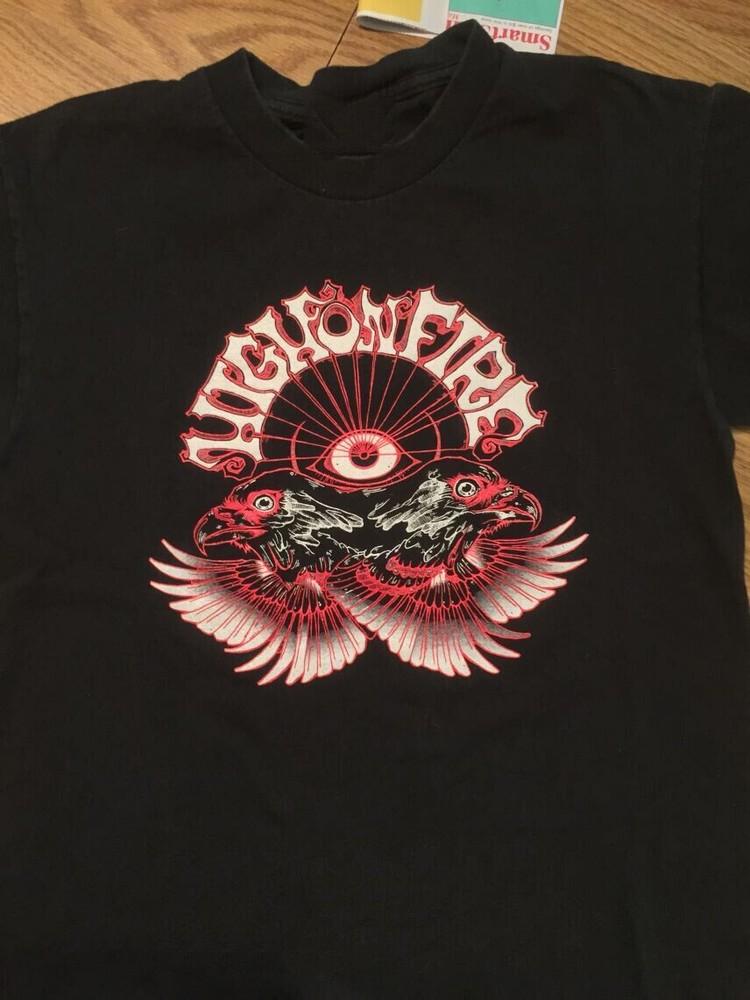 High on Fire Cotton Black Men Cotton S-4XL T-Shirt BO1216 Unisex T-Shirt M