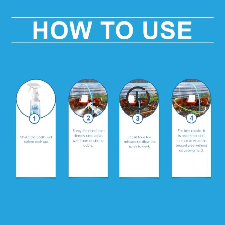 Ambientador Natural para Gallineros Limpiador de Gallineros Eliminadores de Olores para Pollos Más Saludables