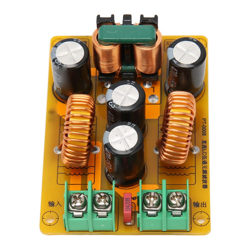 DC LC Filter 50V 10A Electromagnetic Interference Double Sided FR4 Low Pass Filter for Vehicle