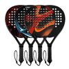 Lightweight ABS Carbon Fiber Padel Racket Adults - Shock Absorbing Large Sweet Outdoor Family Sport