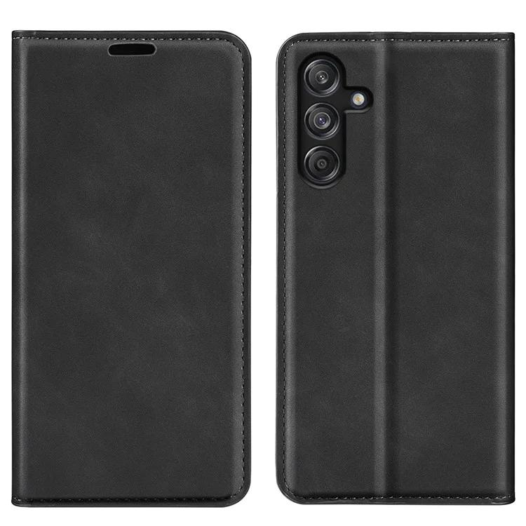 

Для Samsung Galaxy M55 5G C55 5G F55 5G чехол-кошелек кожаный чехол для телефона кожа на ощупь сильная магнитная