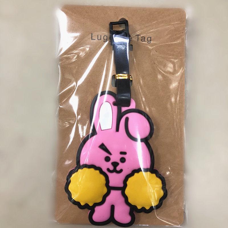 Kpop Boys Bangtan Bts Bt21 Tata Chimmy Cooky Rj Koya Mang Shooky Tag Luggage