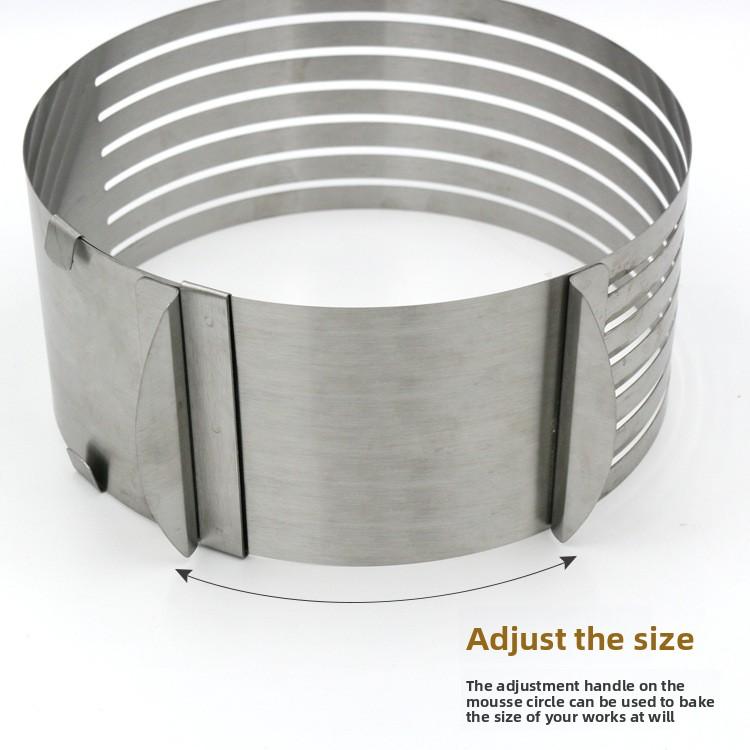 

Выпечка Толсто нарезанный Торт Хлеб Раздвижной Регулируемый Разделитель Слоев large