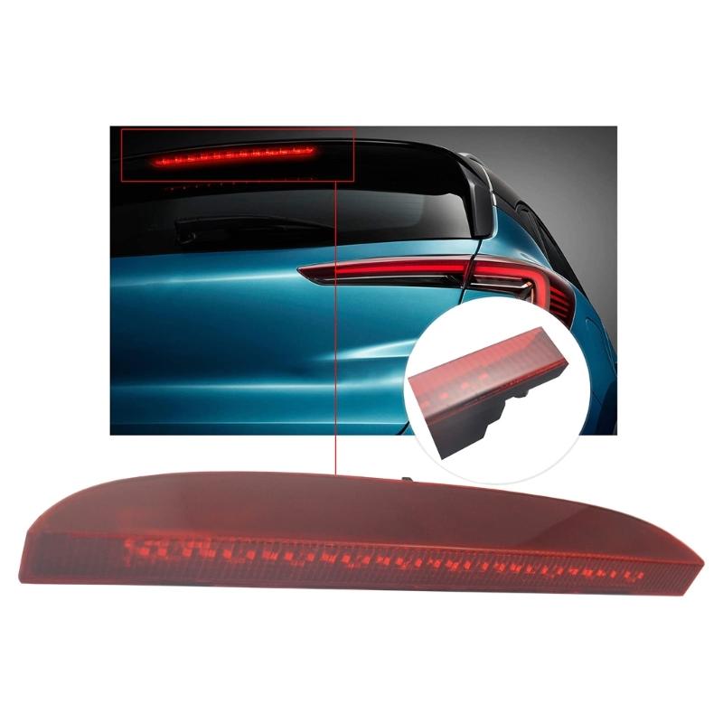 Direct Fit High Mount Stop Light Replacement with ABS Housing High Visibility 3rd Brake Light Assembly for Vehicle Clio