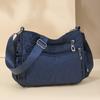 Women's Crossbody Bag Multi-Compartment Middle-Aged and Elderly Shoulder Bag Solid Color Mother Bag