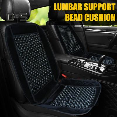 Autositzkissen mit Holzperlen, atmungsaktives Sommer-Kühlkissen, Komfort-Massage-Autositzkissen zur Unterstützung der Wirbelsäule und Wärmereduzierung