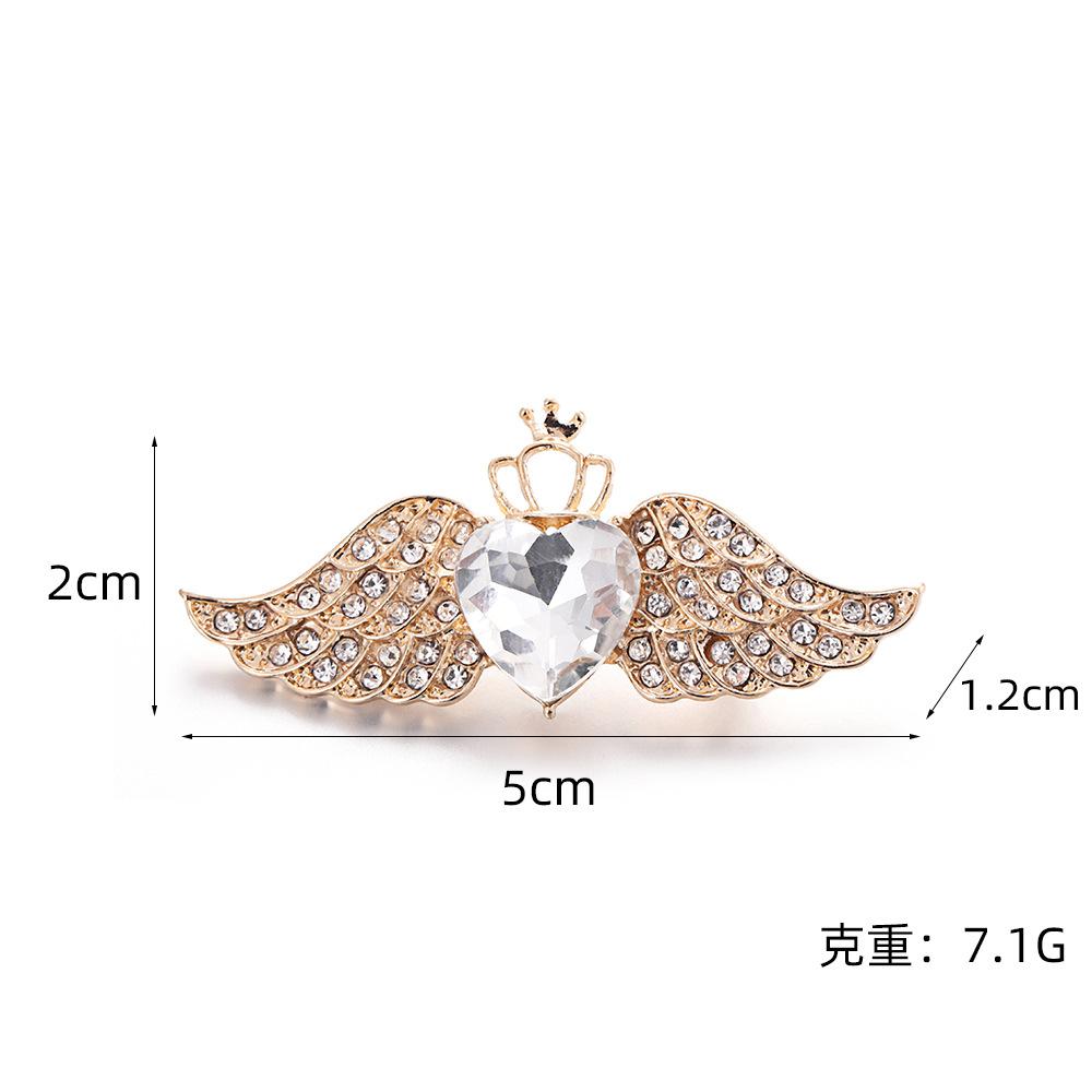 

Angel Wings High-end Delicate Pins Suit Pins Accessories Sweater Corsage Anti-light Brooch
