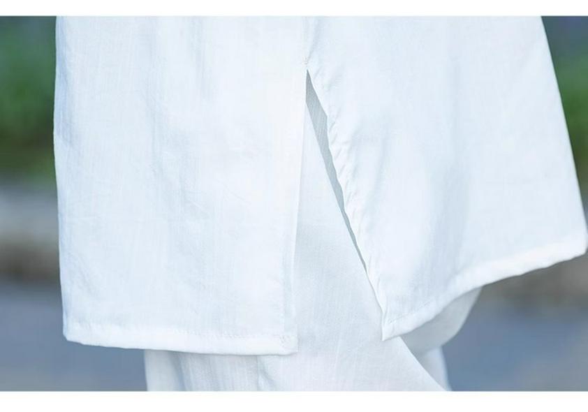 Enhanced Tai Chi Suit: Ba Duan Jin Yoga & Meditation Zen-Style Monk Two-Piece Set