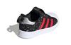 adidas Originals SUPERSTAR 360 Superstar Collection 360 I Breathable Low Top Toddler Shoes Black Red Infant And Toddler FV3435